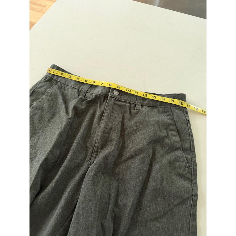 Volcom Frickin Modern Stretch Chino Shorts Mens 34 Charcoal Grey Heather Skate - Picture 2 of 4